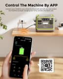 FOSSiBOT F2400 Portable Power Station With 420W solar panel, 2048Wh LiFePO4 solar-generator with 3 x 230V AC Output 2400W (4800W Peak), Applicable to RV/Camping/Home - 3