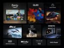 TCL 65T6C Fire TV 65 Pouces QLED 4K UHD Smart TV, HDR (Multi-Format), Dolby Atmos, Motion Clarity - 4