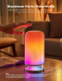 Govee Lampe de Chevet LED, Lampe de Table Tactile Dimmable RGBICWW avec 70 Modes Scène, Compatible avec Alexa, Fonctionne avec Matter, 2700-6500k, 500 Lumens, pour Salon et Chambre (Filaire) - 8