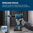 Bosch Professional 18V System GSR 18V-65 Cordless Drill (brushless Motor, Head Length 166, incl. 3 x ProCORE18V 4.0Ah Batteries, L-BOXX) - 2