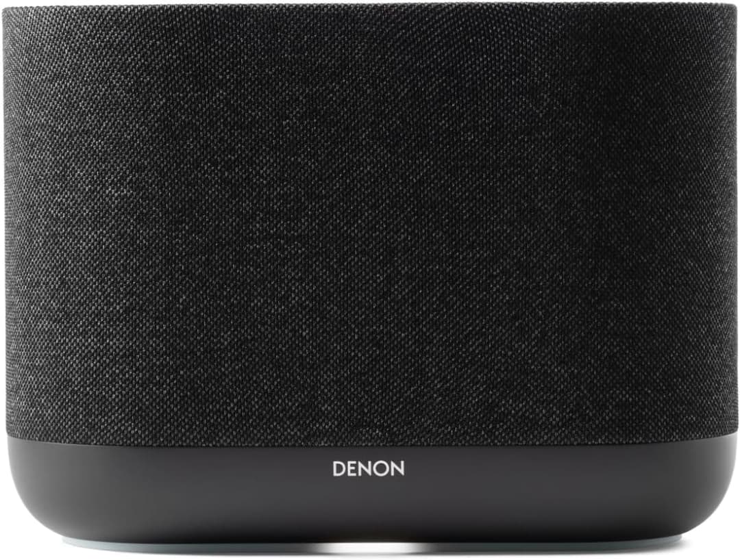 Denon Home 400 Enceinte Bluetooth Connectée avec HEOS, Dolby Atmos Music, Smart WiFi Speaker sans Fil, Enciente Puissante, AirPlay 2, Streaming Haute Résolution - Noir