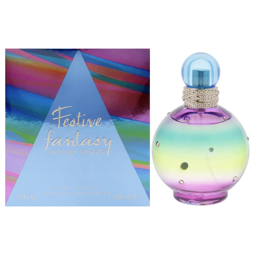 Britney Spears Festive Fantasy Eau De Toilette Spray, 100ml - 1