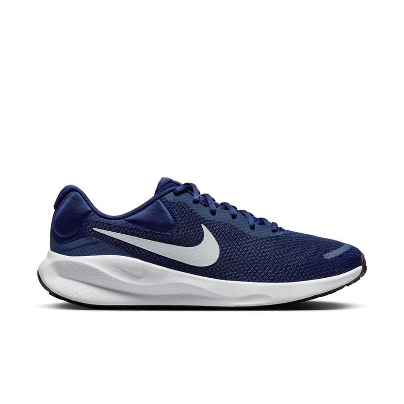 Nike Running Shoe Revolution 7, Midnight Navy/Pure Platinum-Black-White, FB2207-400, 43 EU (M 9.5 US) - 8