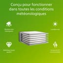 Philips myGarden Applique d'extérieur Shades, max. 15W, sans ampoule, E27, IP44 résistant aux intempéries, gris - 3