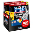 Finish Ultimate Infinity Shine Dishwasher Tablets Lemon, Unbeatable Against Tough Stains, 160 Capsules - 1