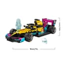 LEGO Speed Champions Voiture de Course F1 Academy Jouet - Maquette avec Minifigurine de Femme Pilote de F1 - Cadeau d'anniversaire Fille, Garçon 10 Ans ou Adulte Fan de Sport Automobile 77258 - 5