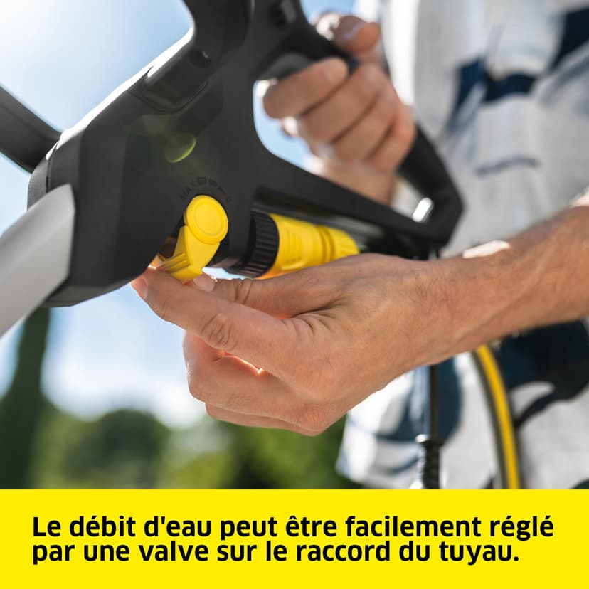 Kärcher Patio Cleaner PCL 6, Max. pressure 10 bar, Water flow max. 180 l/h, Working width 300 mm, Brush rotation: 600-800 rpm, For Wood, Composite Surfaces, Stone Slabs - 7