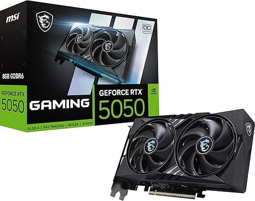 MSI NVIDIA GeForce RTX 5050 8G Gaming OC Carte Graphique …
