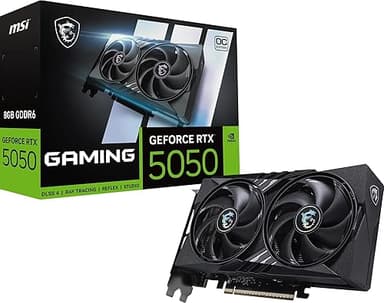 MSI NVIDIA GeForce RTX 5050 8G Gaming OC Carte Graphique …