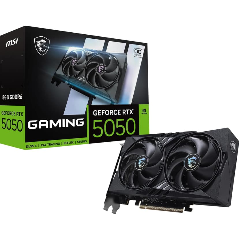 MSI NVIDIA GeForce RTX 5050 8G Gaming OC Carte Graphique … - 1