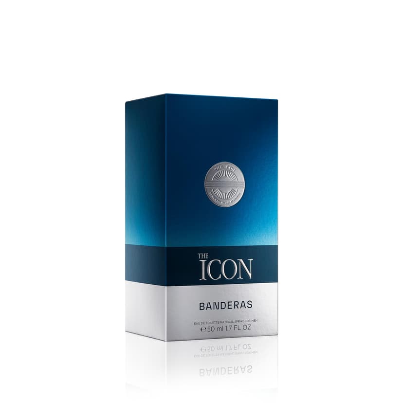Banderas Perfumes - The Icon, Eau de Toilette for Men - Long Lasting - Masculine, Elegant, With Personality Fragance - Amber Woody Notes - Ideal for Special Events -50 ml - 3