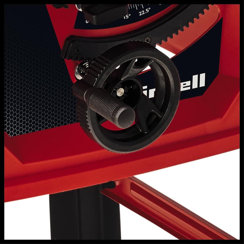 Einhell Table Saw with Stand 2000W, Saw Blade with Height/Angle Adjustment Facility, Parallel Stop, Angle Stop +/- 60°, Metal Base Frame TC-TS 2025/2 U - 7