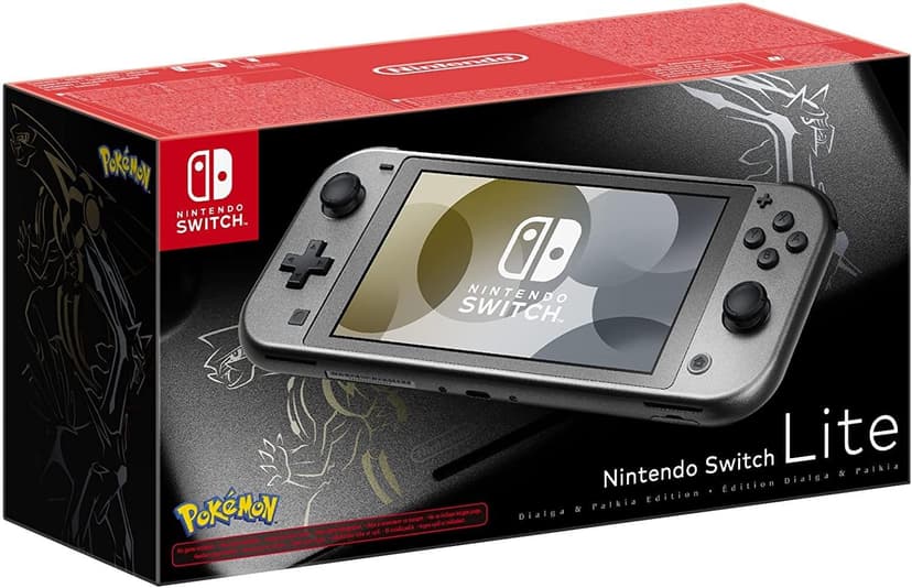 NINTENDO SWITCH LITE DIALGA & PALKIA EDITION CONSOLE DE JEUX PORTABLES 14 CM (5.5") 32 GO ÉCRAN TACTILE WIFI NOIR - 1