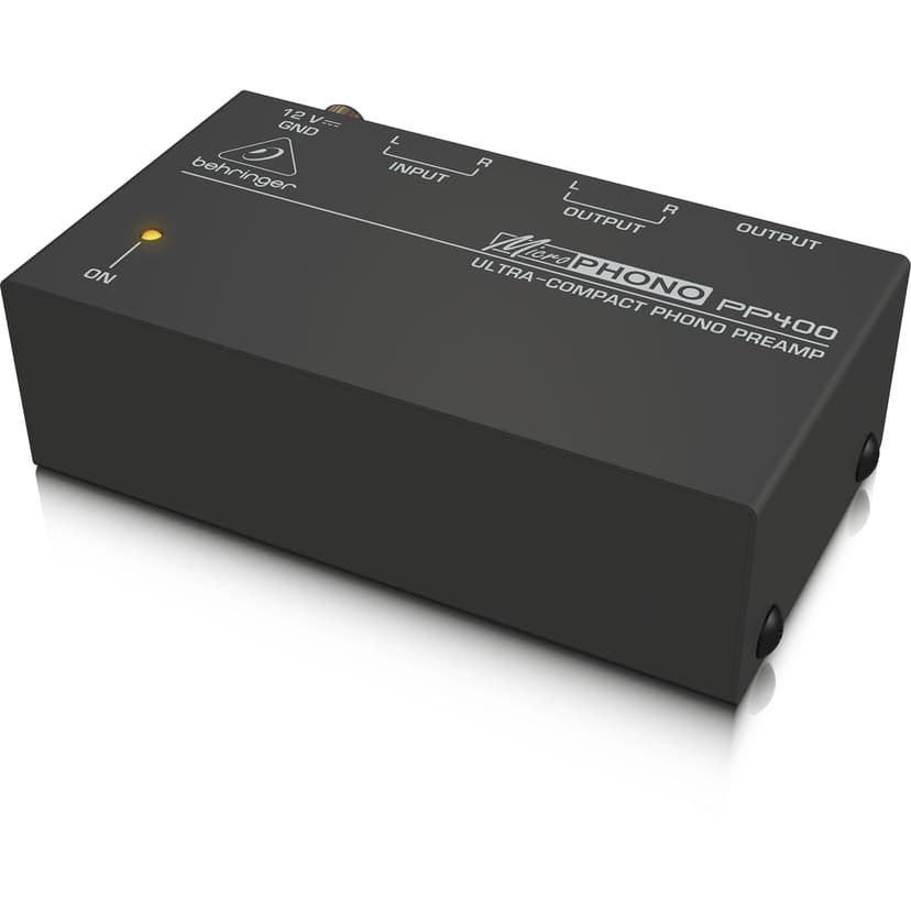 Behringer MICROPHONO PP400 Phono Preamp, Multi, 1 Paquet / S, RCA - 4