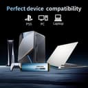 Ediloca EN870 SSD 4 to PCIe Gen4, NVMe M.2 2280, jusqu'à 7450 Mo/s, Disque SSD Interne, Cache SLC Dynamique, Compatible avec PS5 et PC - 6