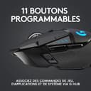 Logitech G502 LIGHTSPEED Souris sans Fil, Capteur Gaming HERO 25K, 25 600 PPP, RGB, Ultra-Léger, 11 Boutons Programmables, Batterie Longue Durée, POWERPLAY-compatible, PC, EU Packaging - Noire - 4