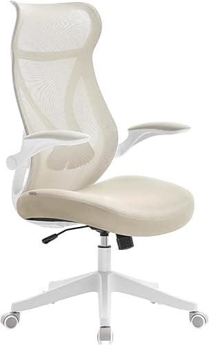 SONGMICS Chaise de Bureau, Fauteuil, Dossier Ergonomique,…