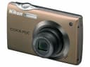 Nikon Coolpix S4000 Digital Camera 12 Megapixels 4x Wide Angle Zoom 7.5 cm (3 Inch) Touchscreen Black - 1