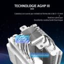 Thermalright Peerless Assassin 120 SE ARGB CPU Air Cooler, 6 Heatpipes CPU Cooler, Dual 120mm TL-C12C-S PWM Fan, Aluminium Heatsink Cover, AGHP, for AMD AM4 AM5/Intel 1700/1150/1151/1200 - 4