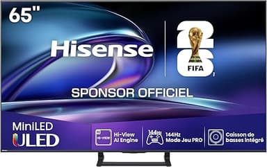 Hisense 65E8Q Mini LED Smart TV, Quantum Dot, 144Hz, Inte…