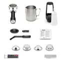 Sage - The Barista Touch Impress - Coffee Maker from Bean to Cup with Grinder, Milk Frother and Cold Brew Function - Almond Nougat - 8