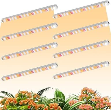 Niello 8Pack Lampe de croissance, Lampe de culture T8 60 …