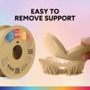 OVERTURE Matte PLA Filament Upgraded 1.75 mm, 1 kg (2.2 lbs) Spool, Dimensional Accuracy +/- 0.03 mm Filament for 3D Printers (1 kg-03 Light Brown) - 6