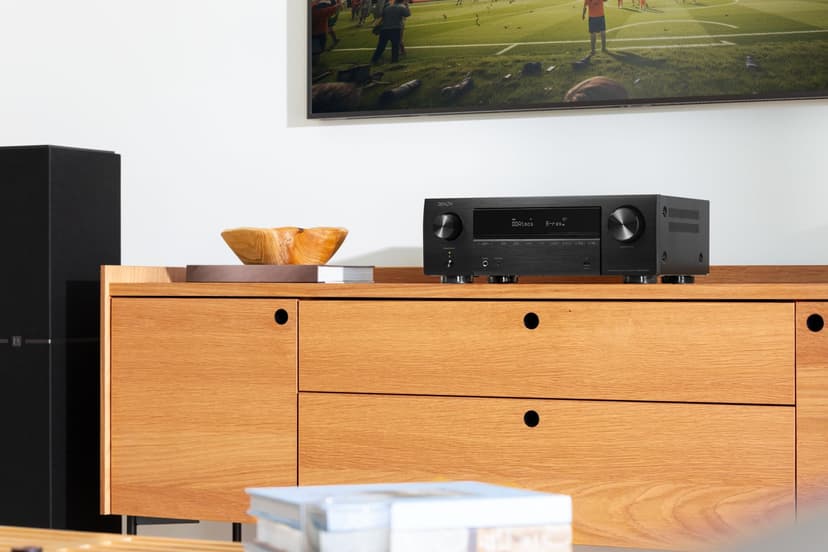 Denon AVR-X1800H Amplificateur AV Home Cinéma 7.2 Canaux, 175W, HDMI 8K, HEOS Multiroom, Dolby Atmos, DTS:X, Bluetooth, AirPlay 2 - Noir - 7