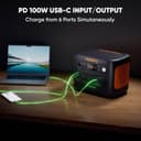 Jackery Explorer 1000 v2 Portable Power Station(2024 New), 1070Wh LiFePO4 Battery, 1500W AC/100W USB-C Output, 1 Hr Fast Charge, Solar Generator for Outdoor Camping, Off-grid Living, RV, Emergency - 8