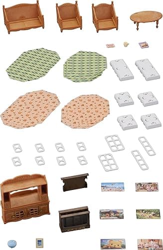 Sylvanian Families Comfy Living Room Set 5339