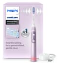Philips Sonicare AdvancedClean Limited Edition Electric Toothbrush - Smart Screen, Pressure Sensor, Brush Head Replacement, 5 Brushing Modes and SmarTimer, Pink, Model HX3792/12 - 1