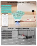 Lefant Aspirateur Robot 6000Pa, Navigation Laser dToF, Évitement Précis des Obstacles, Contrôle par App/Alexa, Anti-Enchevêtrement Idéal pour Poils d'animaux, Cheveux et Sols Durs, M310 Ultra - 3