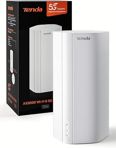 Tenda 5G06-5G NR Router with Dual SIM, 5G/4G LTE Router W…