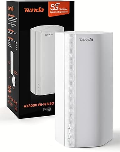 Tenda 5G06-5G NR Router with Dual SIM, 5G/4G LTE Router W…