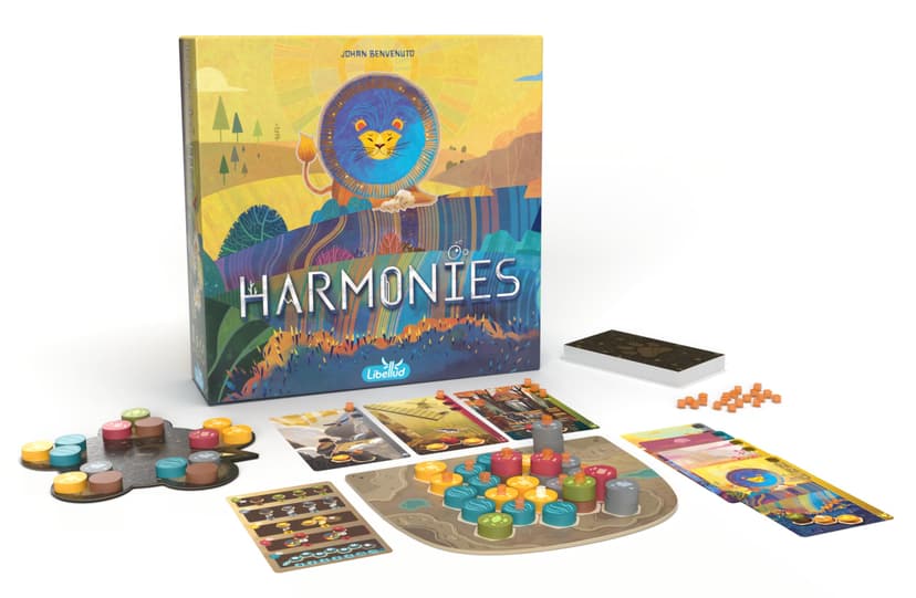 Libellud | Harmonies | Family Board Game | Ages 10+ | 1-4 Players | 30 Minutes Playing Time - 2