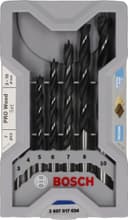 Bosch 7 x PRO Wood Twist Drill Bit Set (for Softwood, Hardwood, Diameter 3.0, 4.0, 5.0, 6.0, 7.0, 8.0, 10.0 mm, Professional Accessories Drill/Screwdriver) - 2