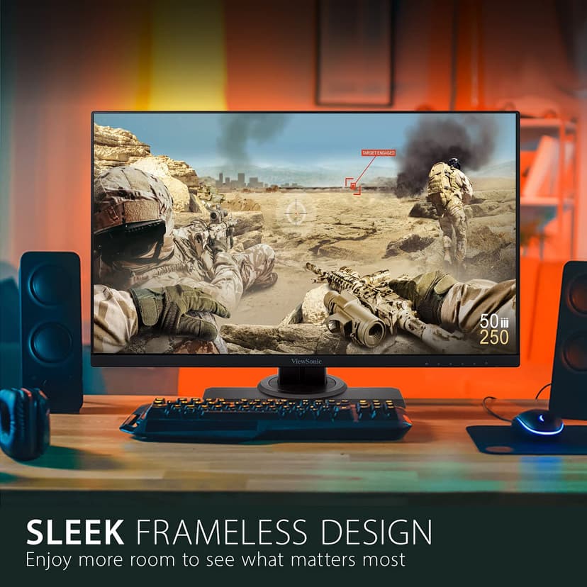 ViewSonic OMNI XG2431 24 Inch 1080p 0.5ms 240Hz Gaming Monitor with AMD FreeSync Premium, Advanced Ergonomics, Eye Care, HDMI and DisplayPort for Esports, Black - 5