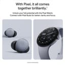 Google Pixel 10 Pro - Unlocked Android Smartphone with Gemini, Triple Rear Camera System, 24+ Hour Battery and 6.3" Super Actua Display - Moonstone, 128GB - 8