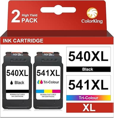 ColorKing 540XL 541XL Cartouches d'encre Compatibles pour…