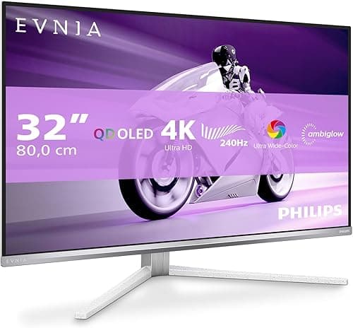 Philips 32M2N8900AM 31.5 inch UHD Monitor 240Hz, QD-OLED …