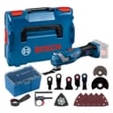 Bosch Professional 18V System Cordless Multi-Cutter GOP 18V-34 (brushless Motor, Vibration Control, incl. Several Saw Blades, 1x Sanding Plate, 5X Sanding Sheet, 5X Accessories, in L-BOXX) - 1