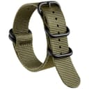 NATO Watch Straps Nylon G10 Premium Ballistic Multicoloured Replacement Watch Straps with Silver Stainless Steel Buckle Watch Strap for Men Women 18 mm 20 mm 22 mm 24 mm - 1