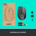 Logitech M705 Marathon sans Fil Souris, Récepteur USB Unifying 2,4 GHz, 1000 PPP, 5 Boutons Programmables, Pile Durée 3 Ans, Compatible PC, Mac, Ordinateur Portable, Chromebook - Graphite - 9