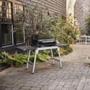 Weber Slate GP 56 cm Premium Plancha Grill / 2 Burners, Even Heat to the Rim, Up to 260 °C, Porcelain Enamelled Non-Stick Grill Surface (56 x 41 cm), Height-Adjustable Feet, Black - 4