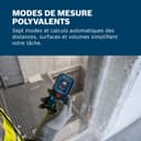 Bosch Télémètre Laser Professionnel GLM 40-31 (IP65, boîtier Absorbant Les Chocs, calculs automatiques de Longueur/Surface/Volume, écran Couleur Claire, Compatible avec la Batterie Li-ION) - 4