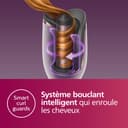 Philips série 8000 - boucleur automatique avec technologie MoistureProtect, 27 options de style différentes, blanc, modèle BHB878/00 - 3