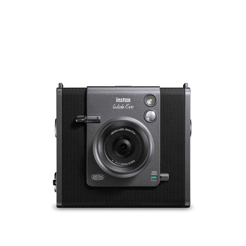 instax WIDE EVO hybrid digital camera and photo printer, take, store, edit, print instant photos on our widest instant film format, rear screen, 10 x film, 10 x lens effects, film sold separately - 3