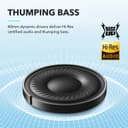 soundcore by Anker Q20i Hybrid Active Noise Cancelling Foldable Headphones, Wireless Over-Ear Bluetooth, 40H Long ANC Playtime, Hi-Res Audio, Big Bass, Customize via an App, Transparency Mode (Black) - 3
