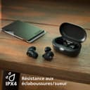 Philips TAT1209BK True Wireless in Ear Bluetooth Headphones - Small Buds. Great Value Natural Sound. Dynamic Bass, Pocket-Sized Charging Case, Clear Calls - Black - 5