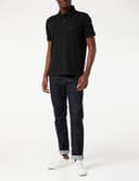 Tommy Hilfiger Men’s Short Sleeve 1985 Regular Fit Polo Shirt, Black (Black), XS - 2